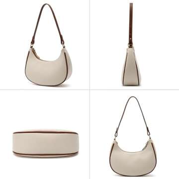 Scarleton Purses for Women, Crossbody Bags for Women, Lightweight with 2 Straps Shoulder Bag for Casual & Party, H208841 Off White