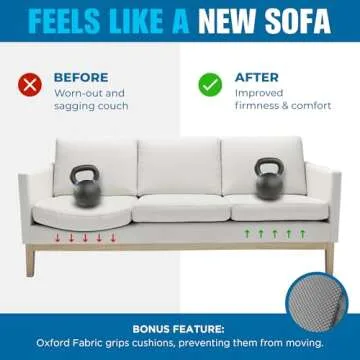 Couch Cushion Support Board - Heavy Duty & Adjustable