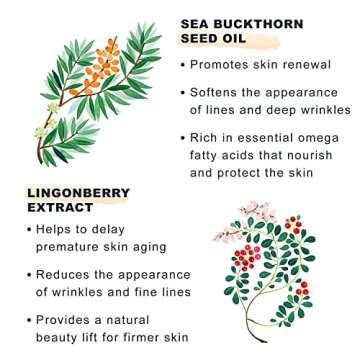 Lumene [Lumo Nordic Bloom Anti-Wrinkle + Firming Night Cream - Hydrating Face Moisturizer for Visibly Firmer, Radiant & Smooth Skin - Formulated with Pre-Retinol Complex + Lingonberry Extract (50ml)