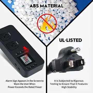 Briidea Electricity Usage Monitor for Energy Efficiency