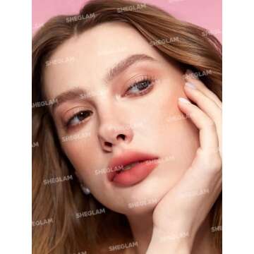 SHEGLAM Soft Haze Lip Blur Waterproof Liquid Lipstick Matte Transfer-Proof Lip Tint Lasting Super Stay Lip Stain-Think Twice