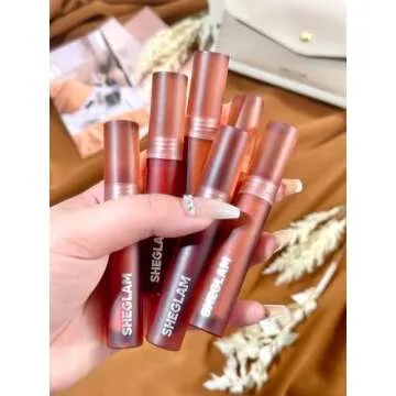 SHEGLAM Soft Haze Lip Blur Waterproof Liquid Lipstick Matte Transfer-Proof Lip Tint Lasting Super Stay Lip Stain-Think Twice