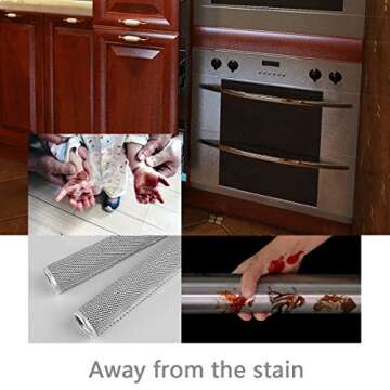 OUGAR8 Refrigerator Door Handle Cover Electrical Kitchen Appliances Gloves Fridge Microwave Dishwasher Door Cloth Protector-Catches Drip,Fingerprint Dust Cover (5pcs, Gray Plush)