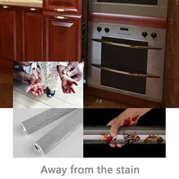 OUGAR8 Refrigerator Door Handle Cover Electrical Kitchen Appliances Gloves Fridge Microwave Dishwasher Door Cloth Protector-Catches Drip,Fingerprint Dust Cover (5pcs, Gray Plush)