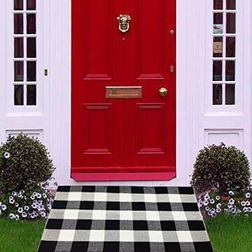 Stylish Cotton Buffalo Check Rugs for Every Home