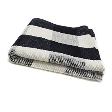 Stylish Cotton Buffalo Check Rugs for Every Home