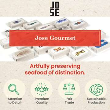 Buy Jose Gourmet Codfish in Olive Oil - 125g Can