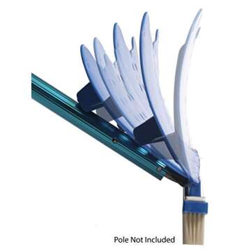 Wall Whale 18" Swimming Pool Brush - Powerful, Versatile Tool for Easy Maintenance