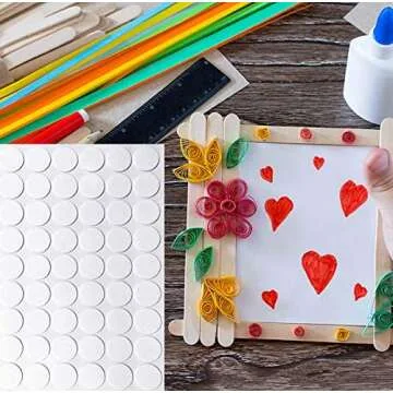 HuhuDo Clear Removable Sticky Tack for Home and Office