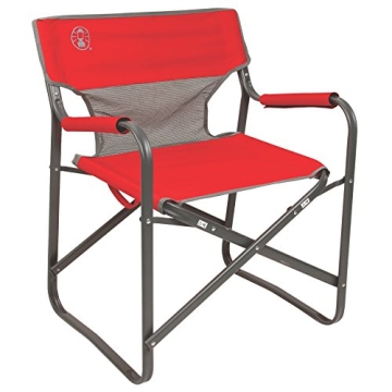 Coleman Outpost Breeze Portable Chair, Portable Outdoor Chair with Cooling Mesh Back & Carry Handle,...