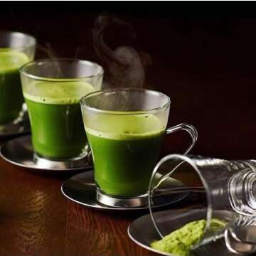 Ujido Sweet Matcha, 16 oz. – Sugar-Free Ceremonial Grade Japanese Matcha Powder – Sweetened with Monk Fruit & Non-GMO Erythritol – For Teas & Lattes – Zero Net Carbs, Gluten Free, & Keto Friendly