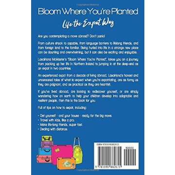 Bloom Where You're Planted Expat Life Memoir by Lasairiona McMaster