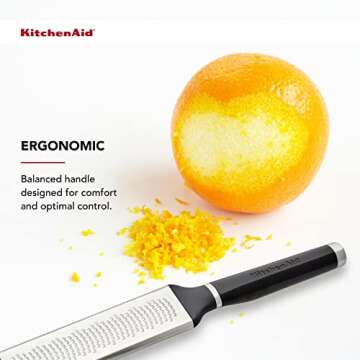 KitchenAid KE321OHOBA Classic Etched Fine Grater, One Size, Black 2