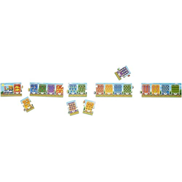 Melissa & Doug Number Train Floor Puzzle for Kids