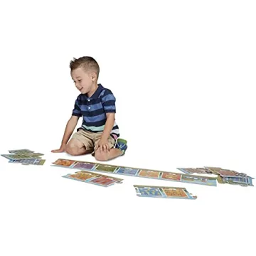 Melissa & Doug Number Train Floor Puzzle for Kids