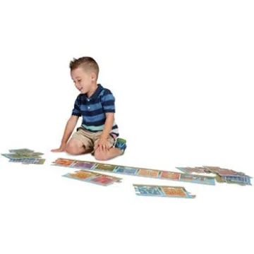 Melissa & Doug Number Train Floor Puzzle for Kids