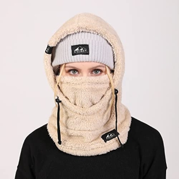 EXLBES Fleece Balaclava for Colder Weather Adventures