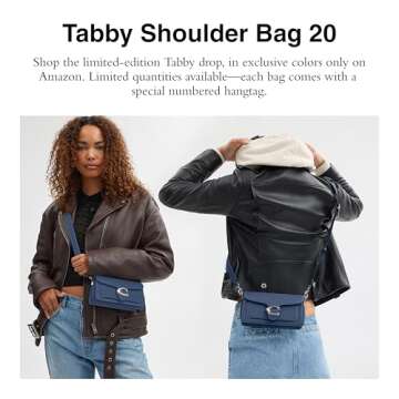 Coach Polished Pebble Leather Tabby Shoulder Bag 20, Sky Blue