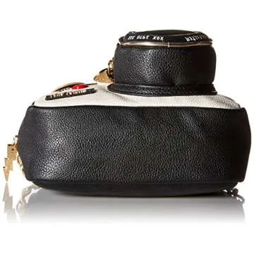 Betsey Johnson Kitsch Camera Crossbody - Stylish Black Bag