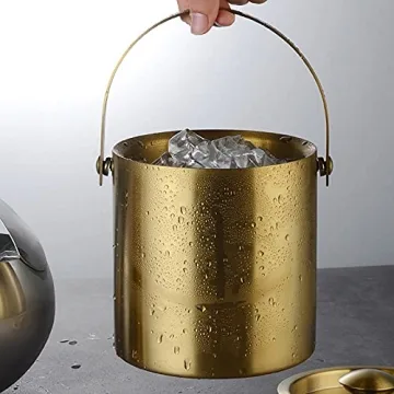 SLSNATFOUND Insulated Ice Bucket – Chills 2L Wine & Champagne