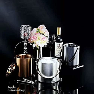 SLSNATFOUND Insulated Ice Bucket – Chills 2L Wine & Champagne