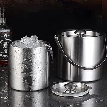 SLSNATFOUND Insulated Ice Bucket – Chills 2L Wine & Champagne