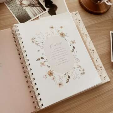 Peachly Pregnancy Journal - Linen Pregnancy Book to Capture Every Milestone - Pregnancy Must Haves - Baby Book Keepsake Pregnancy Journals For First Time Moms and Experienced Moms