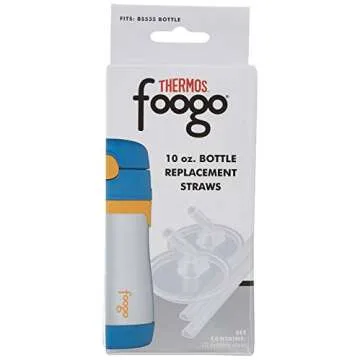 Thermos Foogo Replacement Straw Set for Kids Bottles