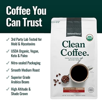 Natural Force Organic Clean Coffee Classic - Pure & Decaf