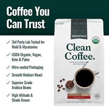 Natural Force Organic Clean Coffee Classic - Pure & Decaf