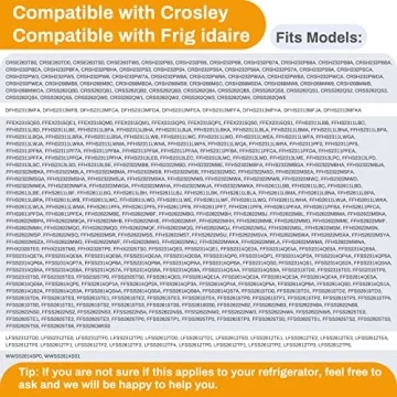 Frigidaire & Crosley Refrigerator Damper Assembly 242303001