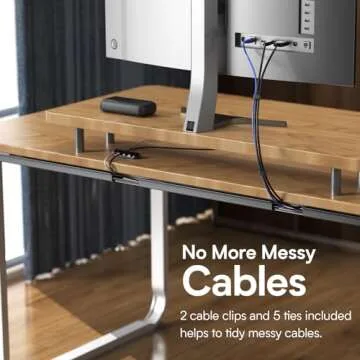 4 Pack Delamu Cable Management Under Desk- J Channel Cable Raceway, 62.8'' Cord Cover Hider- Self Adhesive Cord Cable Organizer for Desk Wire Management- Cable Management Tray, 4X15.7'', Black