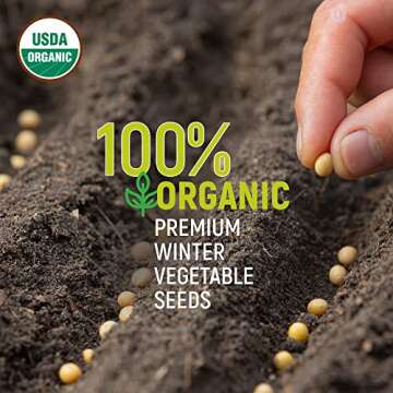 Organic Winter Vegetable Seeds for Home Gardens by Môpet Marketplace