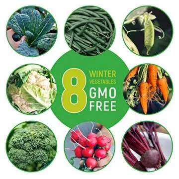 Organic Winter Vegetable Seeds for Home Gardens by Môpet Marketplace