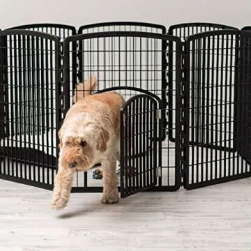 Inspired Essentials 34 Inch Pet Playpen for Small Dogs
