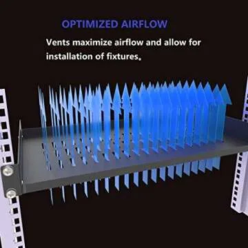 Robust Jingchengmei 1U Disassembled Cantilever Rack Shelf