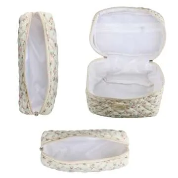 NOYINMIN Cute Makeup Bag Set for Women - 3 Pcs Premium Organizer