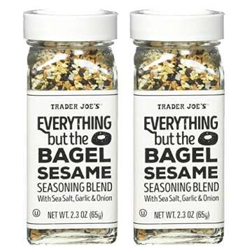 Trader Joe's Everything but the Bagel Sesame Seasoning Blend 4.3 Oz