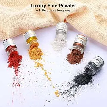 Nomeca Edible Luster Dust Gold Shimmer for Baking