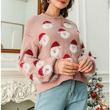 BerryGo Women's Christmas Sweater for Festive Fun