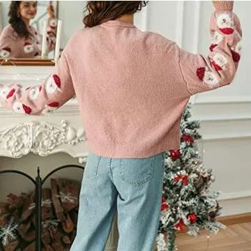 BerryGo Women's Christmas Sweater for Festive Fun