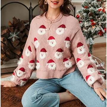 BerryGo Women's Christmas Sweater for Festive Fun