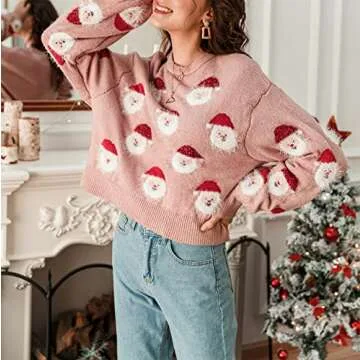 BerryGo Women's Christmas Sweater for Festive Fun