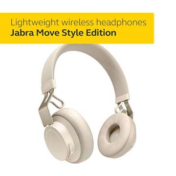 Jabra Move Wireless Stereo Headphones - Black