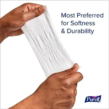 PURELL Cottony Soft Hand Sanitizing Wipes 24 Pack of 4