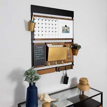 The Susan Wall Organizer with Monthly Whiteboard and Storage