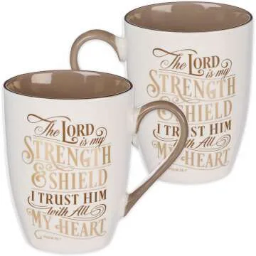 Inspirational Christian Art Mug - 12oz Coffee Cup
