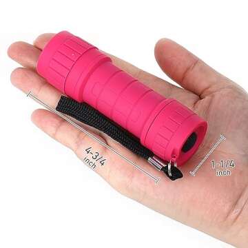 SEAMAGIC 6-Pack Small Flashlights Set, Super Bright 100 Lumen LED Flashlight Pack with 18-Piece AAA Batteries Included, Mini Flashlight for Kids, Outdoor Flashlight for Camping, Hiking, Emergency