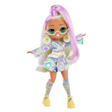 L.O.L. Surprise! LOL Surprise OMG Sunshine Color Change Sunrise Fashion Doll with Color Changing Hair and Fashions and Multiple Surprises – Great Gift for Kids Ages 4+