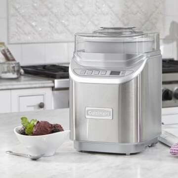 Cuisinart Cool Creations 2-Quart Ice Cream Maker for Homemade Treats
